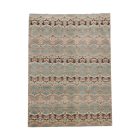 Ikat modern orientteppich 227x172 handgeknüpfter wohnzimmer teppich