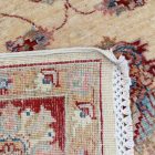 Ziegler Teppich beige-bordeaux 246x177 handgefertigter Teppich