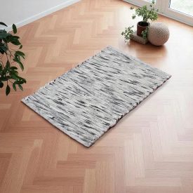 Gewebter Teppich natur Rustic 60x90 dicker teppich