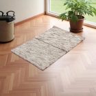 Gewebter Teppich natur Rustic 60x97 dicker teppich