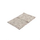 Gewebter Teppich natur Rustic 60x97 dicker teppich