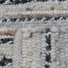 Gewebter Teppich natur Rustic 70x130 dicker teppich