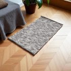 Gewebter Teppich natur Rustic 70x130 dicker teppich