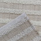 Gewebter Teppich natur Rustic 70 x130 dicker teppich