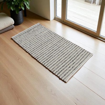 Gewebter Teppich natur Rustic 70 x140 dicker teppich