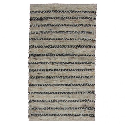 Gewebter Teppich natur Rustic 60 x110 dicker teppich