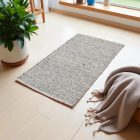 Gewebter Teppich natur Rustic 90x160 dicker teppich