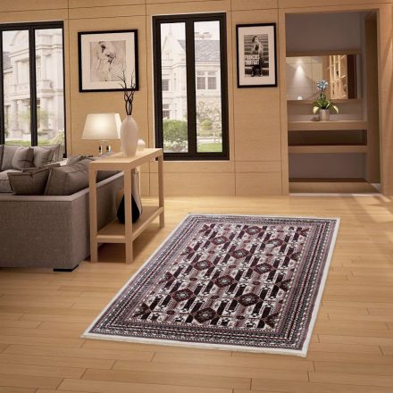 Klassischer Teppich beige 140x200 Polyester Teppich