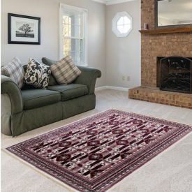   Klassischer Teppich beige Afghan 160x230 Wohnzimmer teppich mit orient muster