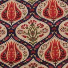 Dekokissen dunkelblau 45x45 cm – Sultan-Granatapfel