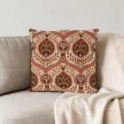 Dekokissen cremefarben 45x45 cm – Persischer Tropfen