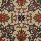 Dekokissen cremefarben 45x45 cm – Orientalisches Ornament