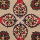 Dekokissen cremefarben 45x45 cm – Granatapfeltraum