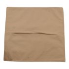 Dekokissen cremefarben 45x45 cm – Orientalische Tulpe