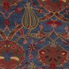 Dekokissen cremefarben 45x45 cm – Osmanischer Blumengarten