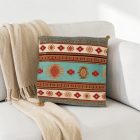 Dekokissen türkis 45x45 cm – Türkiser Nomade