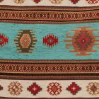 Dekokissen türkis 45x45 cm – Türkiser Nomade