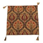 Dekokissen goldfarben 45x45 cm – Klassisches Ornament