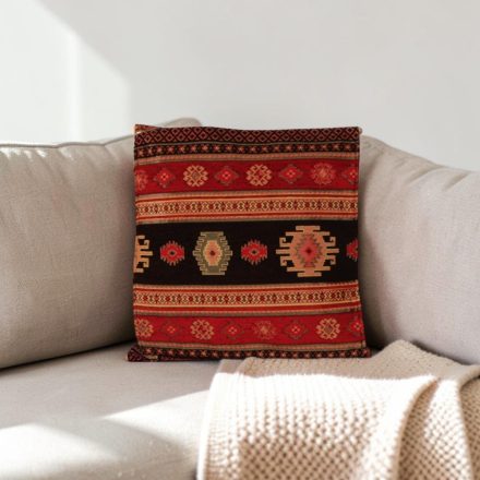 Dekokissen schwarz 45x45 cm – Mitternachtsnomade