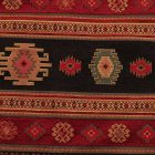 Dekokissen schwarz 45x45 cm – Mitternachtsnomade