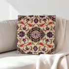 Dekokissen cremefarben 45x45 cm – Saphirtulpe