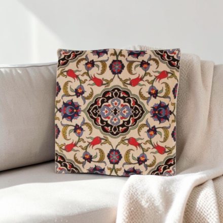 Dekokissen cremefarben 45x45 cm – Saphirtulpe