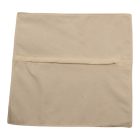 Dekokissen cremefarben 45x45 cm – Saphirtulpe