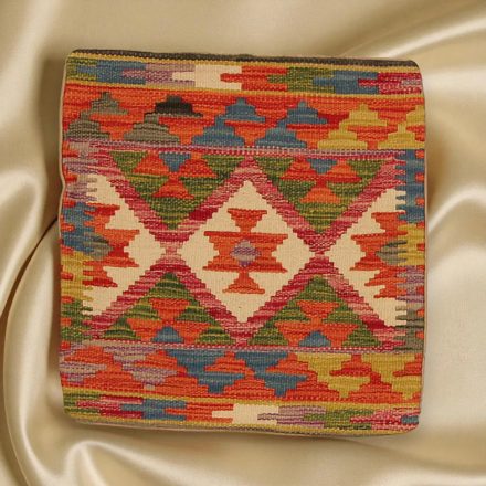 Orientalisches Kissen Kelim 40x40 handgewebter Kissenbezug