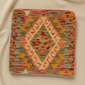 Orientalisches Kissen 40x40 handgewebter Kissenbezug