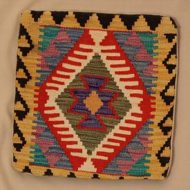 Kelim kissenbezug 45x45 handgewebtes dekoratives kissen