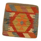 Afghanisches Kelim Kissenbezug 45x45 handgewebtes Kissen