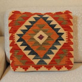 Kilim dekokissen 50x50 handgewebter kissenbezug