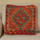 Kilim kissenbezug 50x50 handgewebter kissen