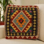 Handgewebter kissenbezug 45x50 Kilim dekokissen