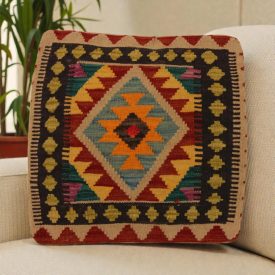 Handgewebter kissenbezug 45x50 Kilim dekokissen