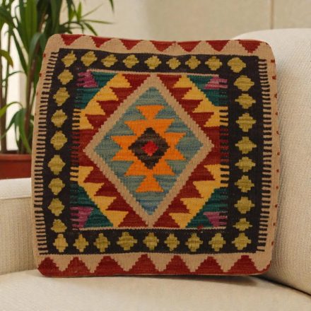 Handgewebter kissenbezug 45x50 Kilim dekokissen