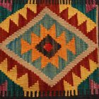 Handgewebter kissenbezug 45x50 Kilim dekokissen