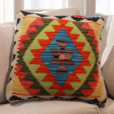 Kelim Kissen 45x45 handgewebte Kissenbezug