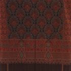 Eleganter Damenschal 215x105 mauve-blau dünner Damenschal