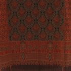 Eleganter Schal mauve-grün 215x105 Damenschal dünn