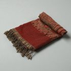 Damenstola burgunderrot 215x105 eleganter Damenschal für die Schulter