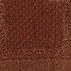 Eleganter Damenschal 215x105 burgund-beige mit authentischem Muster