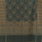 Eleganter Schal 215x105 grün dünn Damen Herren Schal