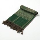 Orientalischer Schal 215x105 grün Baumwolle Schal