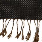 Großer Schal 215x105 groß braun-blau Damenschal