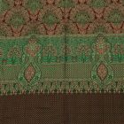 Damen Stola 215x105 grün-braun eleganter Damenschal