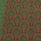 Damen Stola 215x105 grün-braun eleganter Damenschal