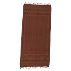 Schal rot 215x105 großer Damenschal aus Baumwolle