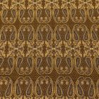 Eleganter Schal gold-schwarz 215x105 dünner Damenschal