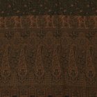 Eleganter Damen Schal 215x105 dunkelgrün mit authentischem Muster